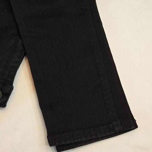 HUDSON Nico Mid-Rise Super Skinny Jean Sz 31 Black - Picture 11 of 14